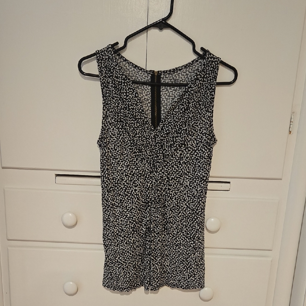 Merona Monochrome Sleeveless Blouse
